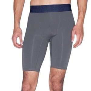 American Apparel Men’s Forward Compact Short Asphalt/Black Size-L NWT